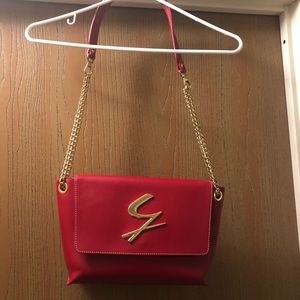 Brand New Gattinoni bag - bright red